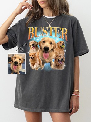 Custom Dog Comfort Tee Personalized Pet Lover Shirt Unique Dog Owner Gift