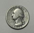 1932 D WASHINGTON QUARTER GOOD