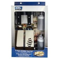 Blue Rhino 5 Piece Griddle Tool Set Brand New In Box