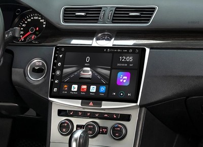 10.1'' Android 14 CarPlay Radio Navigation GPS Für VW PASSAT B7 2010-2015 6+64GB