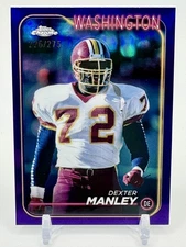2024 Topps Chrome #199 Dexter Manley Purple Refractor #/275