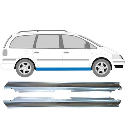 Für Volkswagen Sharan Galaxy Alhambra 1995- 2x Schweller reparatur blech Paar