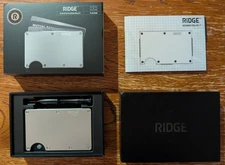 Brand New The Ridge Platinum wallet NIB