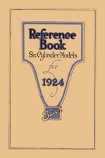 1924 Buick 6 Cylinder Owners Manual
