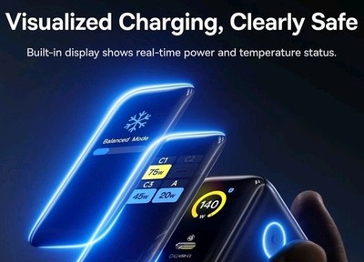 Baseus Picogo 140W USB C Charger, 4-Port Multi-Device Fast Charging / Premium