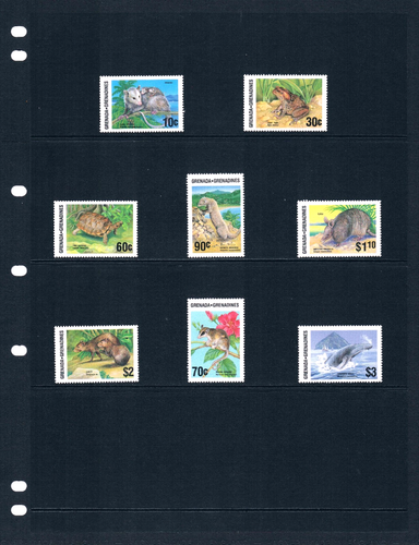 1/3 off $13.95 Scott Value - 1986 GRENADA GREN Wildlife Tortoise CV MNH NH UMM - Picture 2 of 4