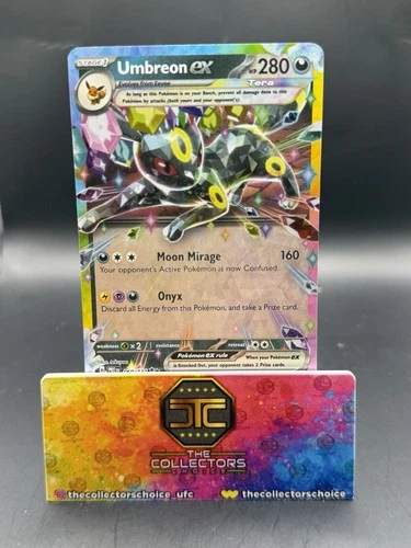 Pokémon TCG Umbreon EX Prismatic Evolutions Card 060/131