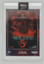 Topps Now- Stranger Things Season 5 One Last Adventure STRA-SP01 Short Print