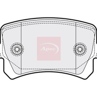 Apec BremsbeläGe Hinterachse FüR Audi Q3 8UB 8UG 2011-2020 PAD2190 (R90)