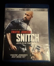 Snitch 4k Ultra Hd Blu-ray D. Code Dwayne Johnson-pre Owned Snitch 4k Ultra Hd Blu-ray D. Code Dwayne Johnson-pre Owned
