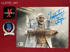Christopher Lloyd The Addams Family autographed signed 8x10 photo Beckett COA