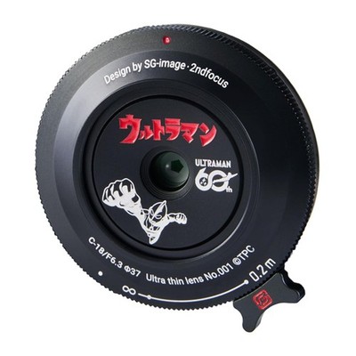 SG-image 18mm F6.3 ULTRAMAN 60th Limited Edition Lens Fujifilm X-mount Black JPN