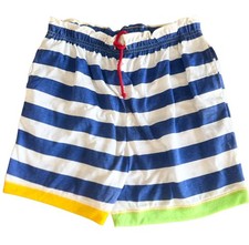 Vintage 90s Girls Striped Shorts Size 14 Color Block Kmart Basic Editions