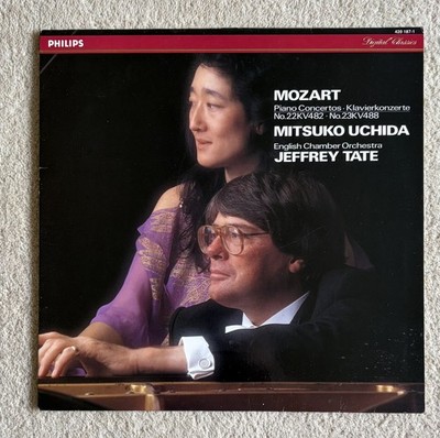 Mozart Piano Concertos Mitsuko Uchida Jeffrey Tate Phillips Digital Classic 
