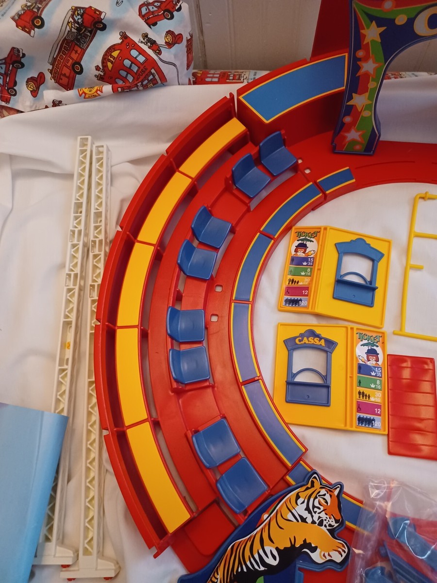 PLAYMOBIL &CAISSE / Cassa 4230, mur, cirque, grande tente de cirque
