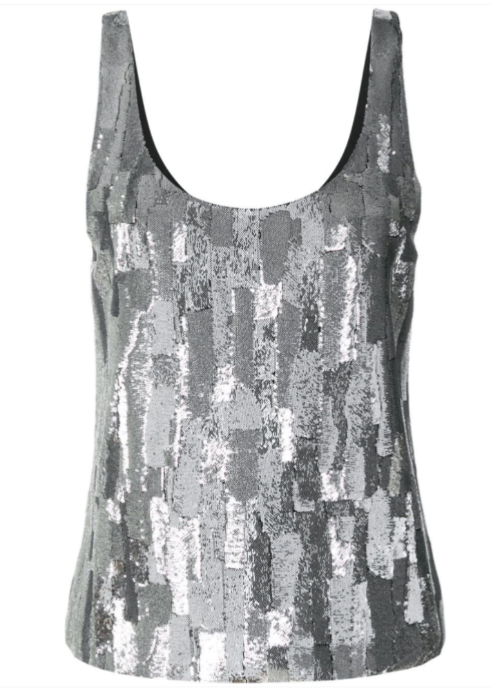 Canotta Saint Laurent METALLIC IMPREZIOSITA $3490