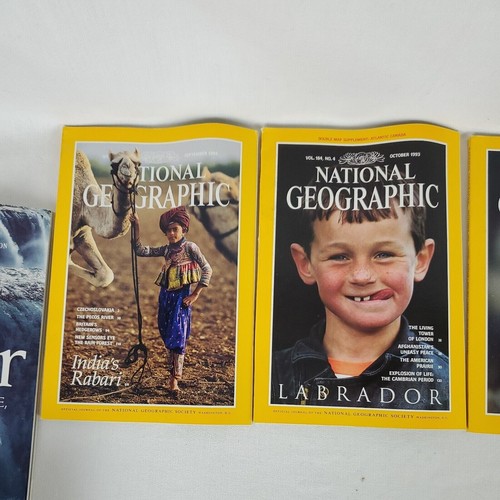 Vintage 1993 National Geographic Magazines Complete Year 13 Issues w/ 5 Maps - Picture 6 of 8