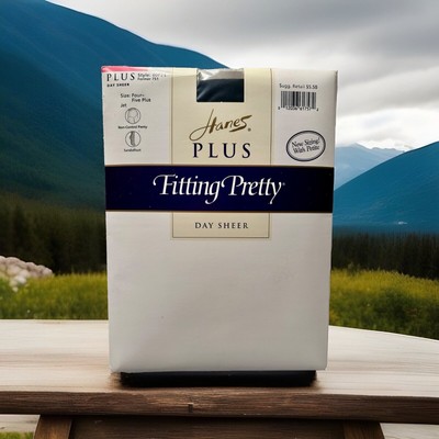 Hanes Plus Style 0A660 Silk Reflections Silky Sheer Size 2 Plus In - Foto 3