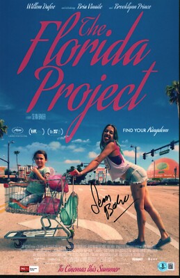 SEAN BAKER SIGNED THE FLORIDA PROJECT DIRECTOR 11X17 PHOTO
