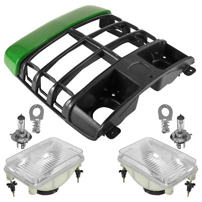 #ad Front Grill amp; Headlights for John Deere 2020 2030 2210 4010 4100 4110 4115 $133.99