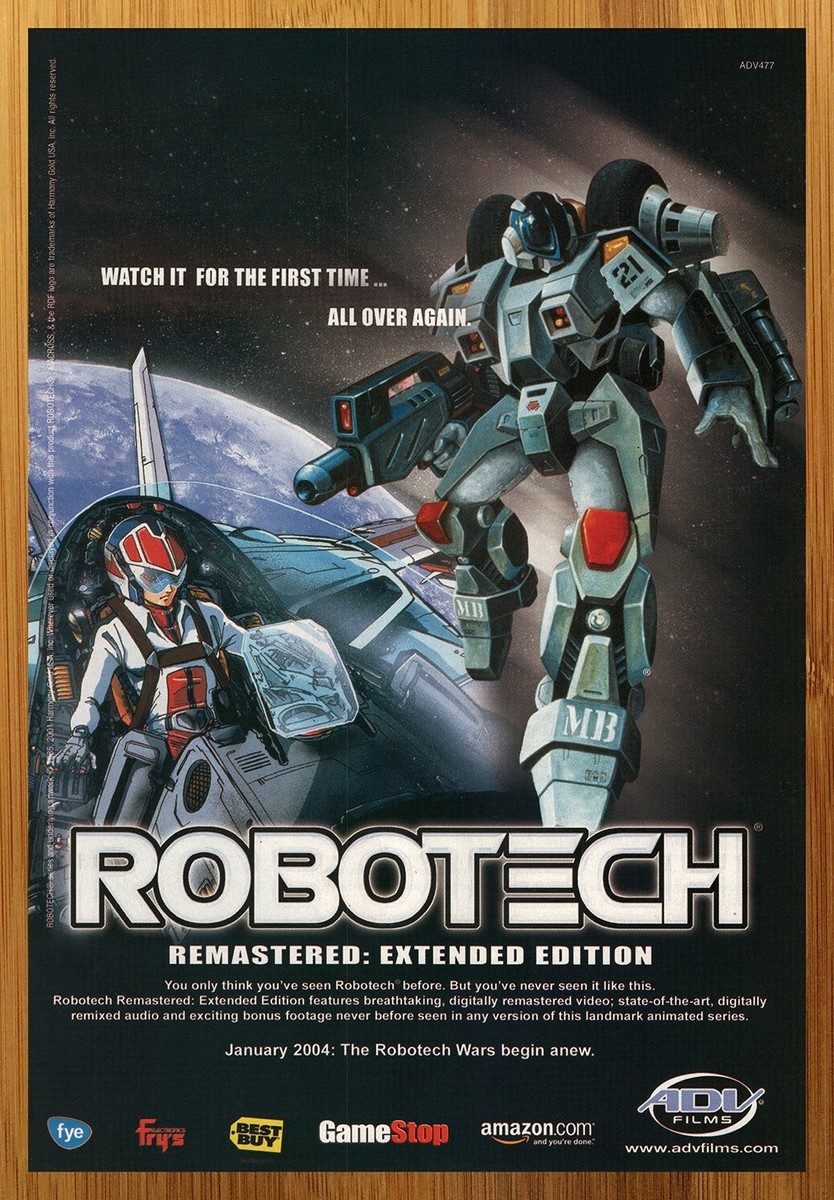Robotech Art 1, 2, 3 【英語】 All 3 volumes Amazon.com: RoboTech: Part 3 - The New Generation - Blu-ray