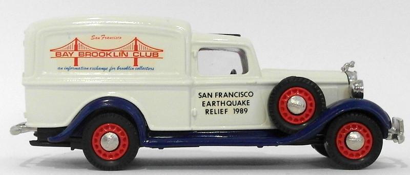 BROOKLIN BRK 16A 16 A 1935 DODGE VAN CITY LIVRAISON ICE BLEU MENTHE