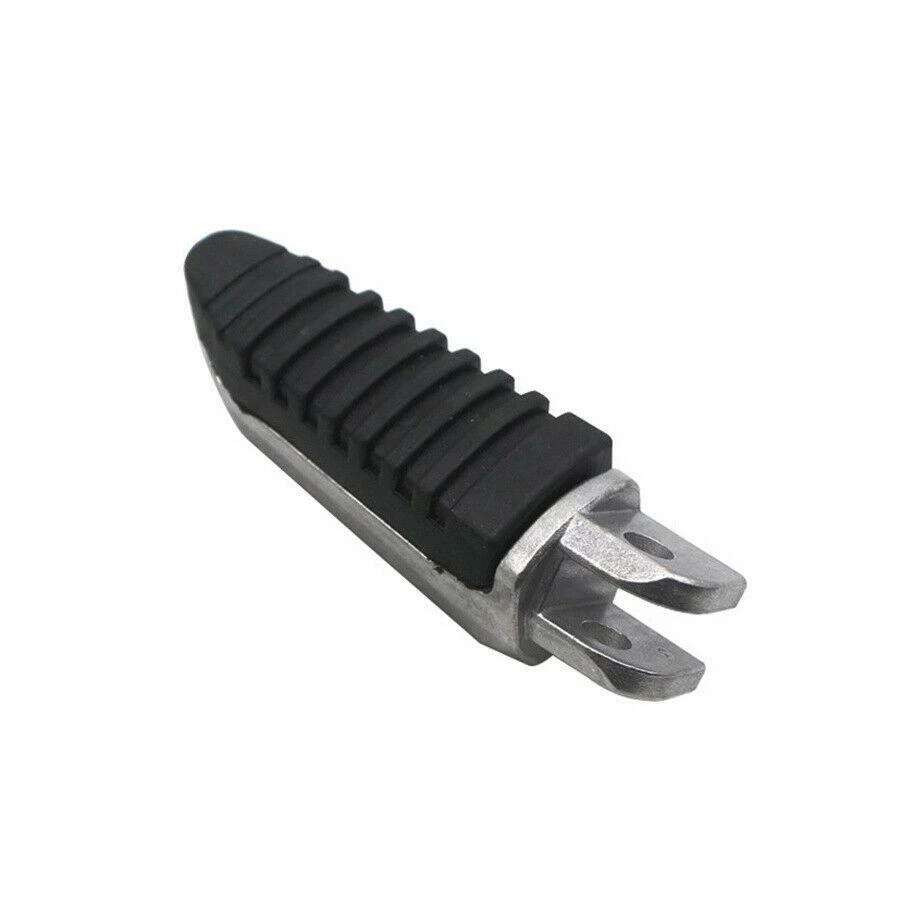 Reposapiés antideslizantes modificados para motocicleta reposapiés de pedal negro aluminio M8 1 par Foto 2 de 4