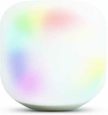 (2) iDual Mood Calming Color Changing LED Light Table Lamp with Remote ...