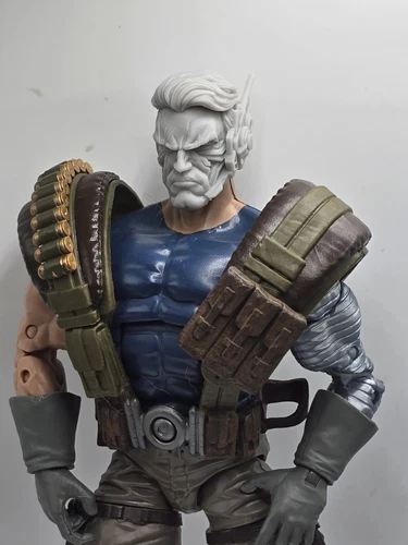 Cable X-MEN Impresión 3D Cabeza Grande #1 1:10 7" Marvel Select McFarlane DC Multiverse