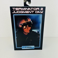 NECA Terminator Judgment Day T-1000 Motorcycle Cop 7 Inch Action BAF Figure