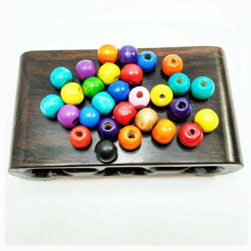 Wooden Round 10 - 10.9 mm Size Jewellery Beads
