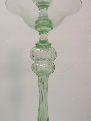 Vintage Murano Venetian Art Glass 11.5" Single Candlestick - Picture 4 of 12