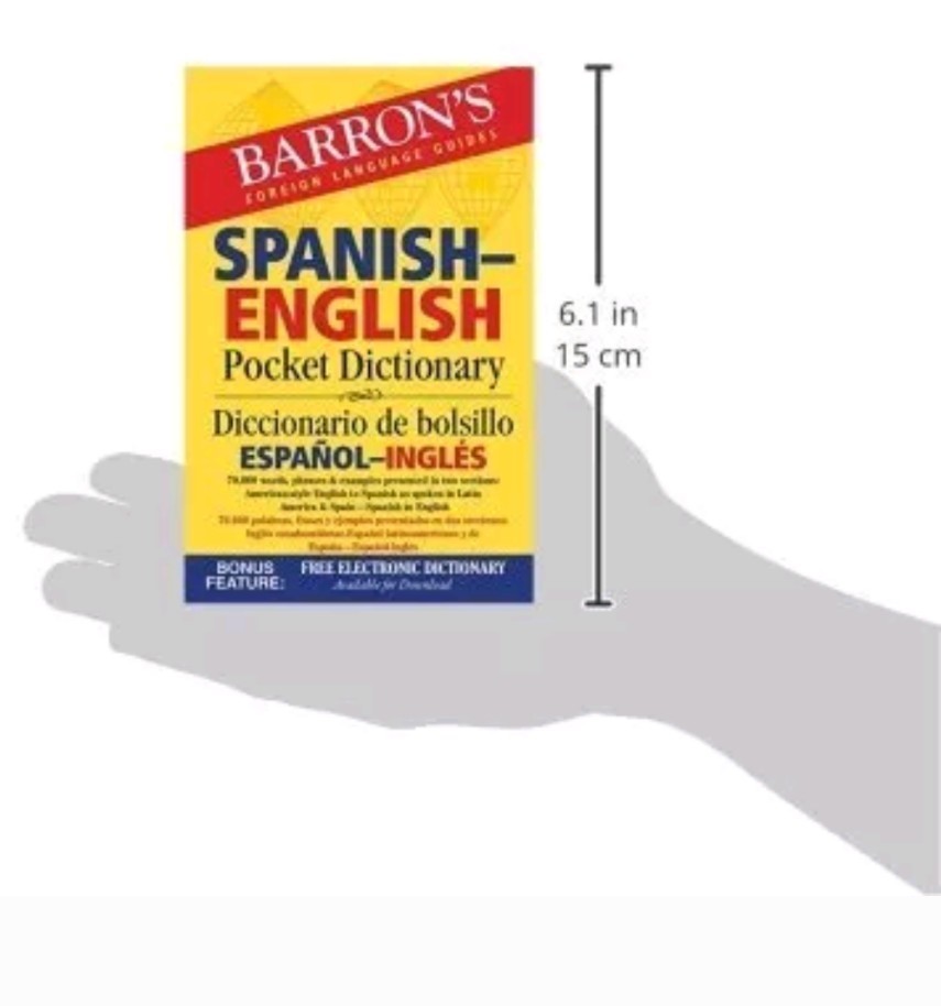 Barron's Pocket Bilingual Dictionaries Ser. SpanishEnglish Pocket