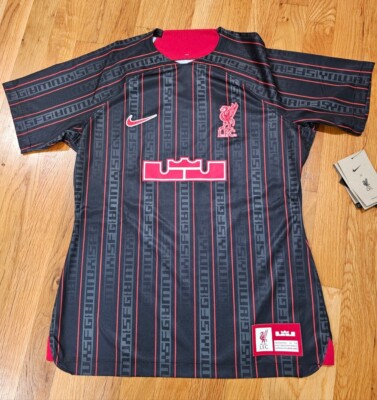 ($105) Nike Liverpool FC Lebron James Jersey Womens M Limited