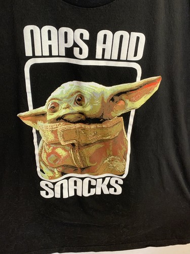 Star Wars Baby Yoda tshirt mens 3XL - Foto 1 di 4