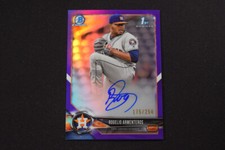 Rogelio Armenteros 2018 Bowman Chrome Prospect Autographs Purple Refractor /250