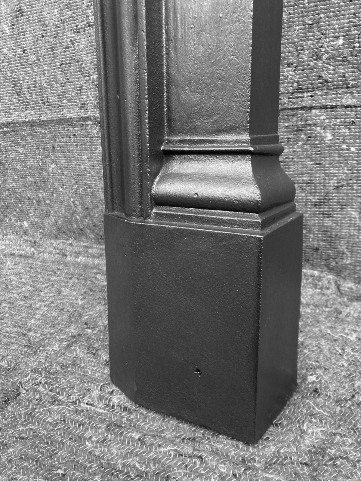 VERY LARGE ANTIQUE VICTORIAN EDWARDIAN CAST IRON FIREPLACE / FIRE STOVE SURROUND eBay