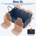 ITNAST Convertible Back Seat Extender for Dogs, Foldable 400lbs Hard Bottom D — photo 5