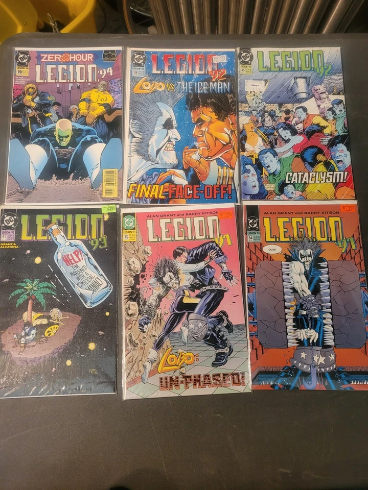 DC Comics Legion Of Super-Heroes Comic Book Lot Of 12 - Image 4 of 4