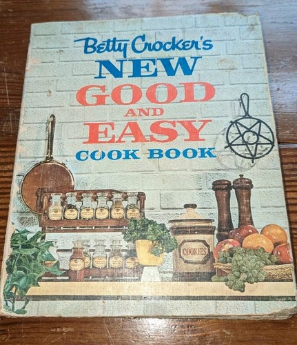 Vintage 1963 Betty Crocker's New Good And Easy Cook Book - Imagen 1 de 4
