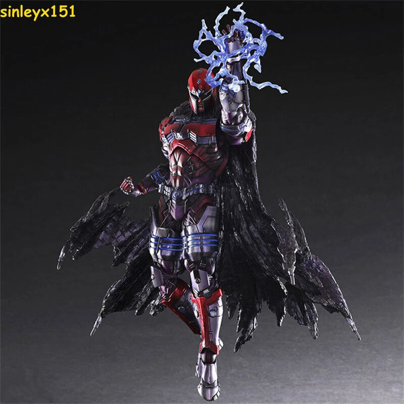 Magneto Max Eisenhardt 26 cm PVC Figuras de Acción Estatuas Modelo Adorno En Caja Regalo Foto 4 de 4