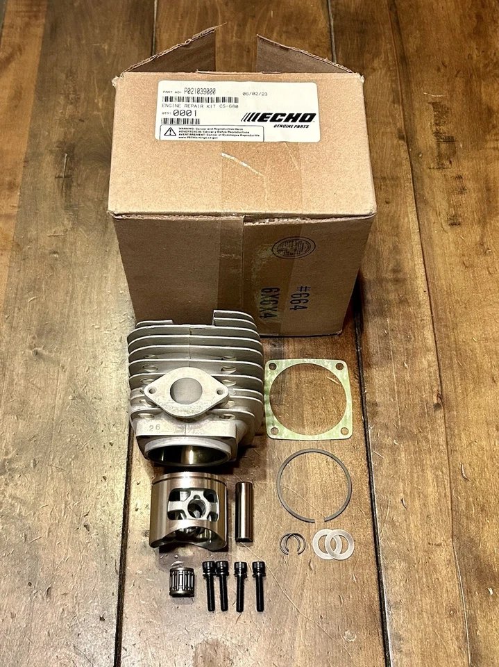 Kit de pistón y cilindro ECHO CS-680 P021039000 genuino OEM Foto 2 de 4