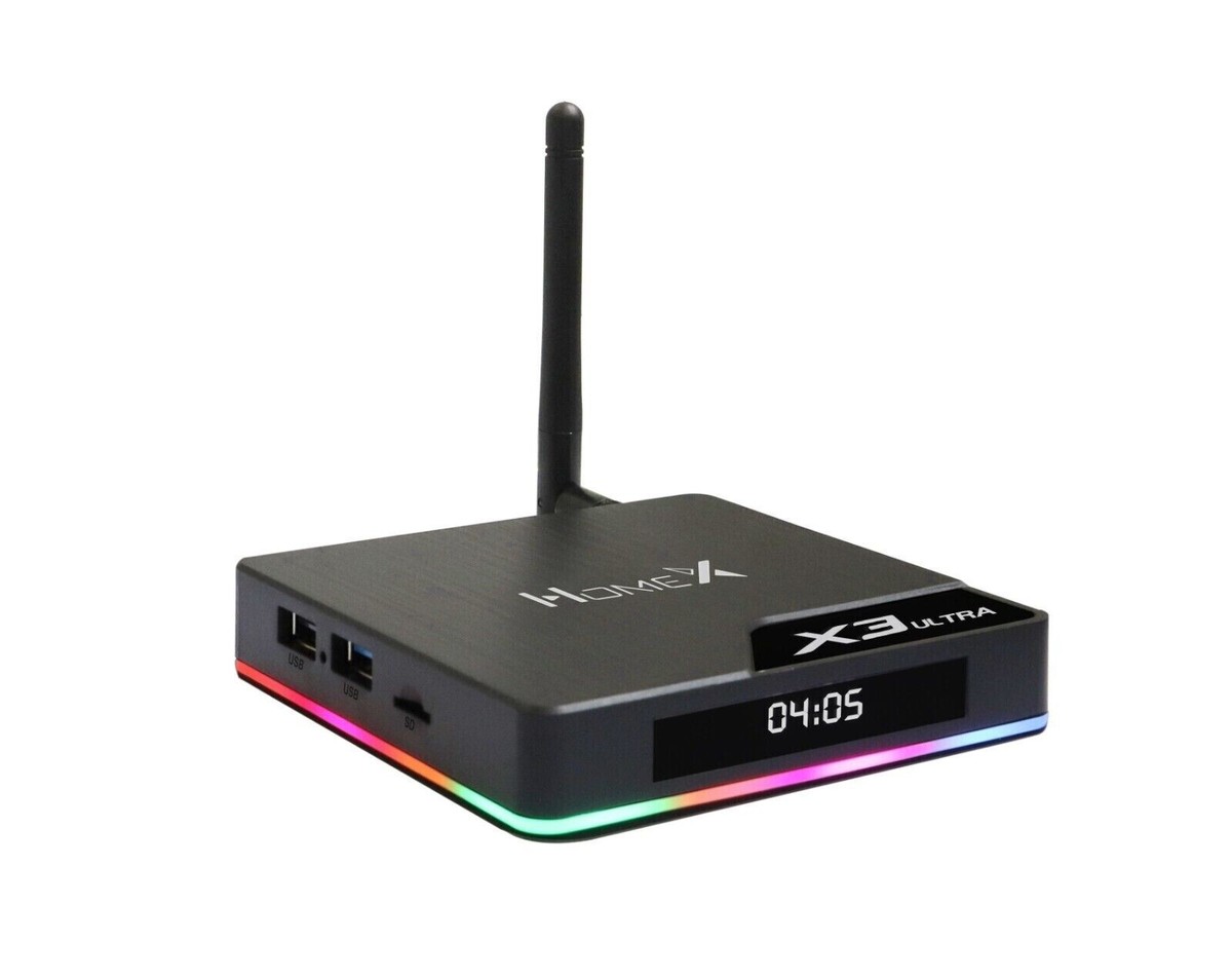 TVBOX(电视盒） NEW 2023!!! HomeX X3 Ultra TV BOX 3rd Gen Android Chinese
