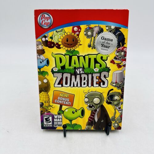 Plants Vs. Zombies Game of the Year Edition (PC, 2010) VIDEO GAME Win Mac PvZ - Afbeelding 1 van 7