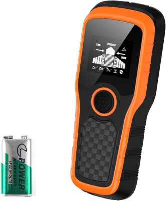 Bolzensucher Wandscanner Balkensucher Balkenrohre Holz Metall AC Drähte 5 in 1