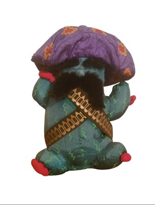 Gemmy DESERT DANCERS Animated Dancing Cactus Tree 9'' Plush Tequila Song Damaged 