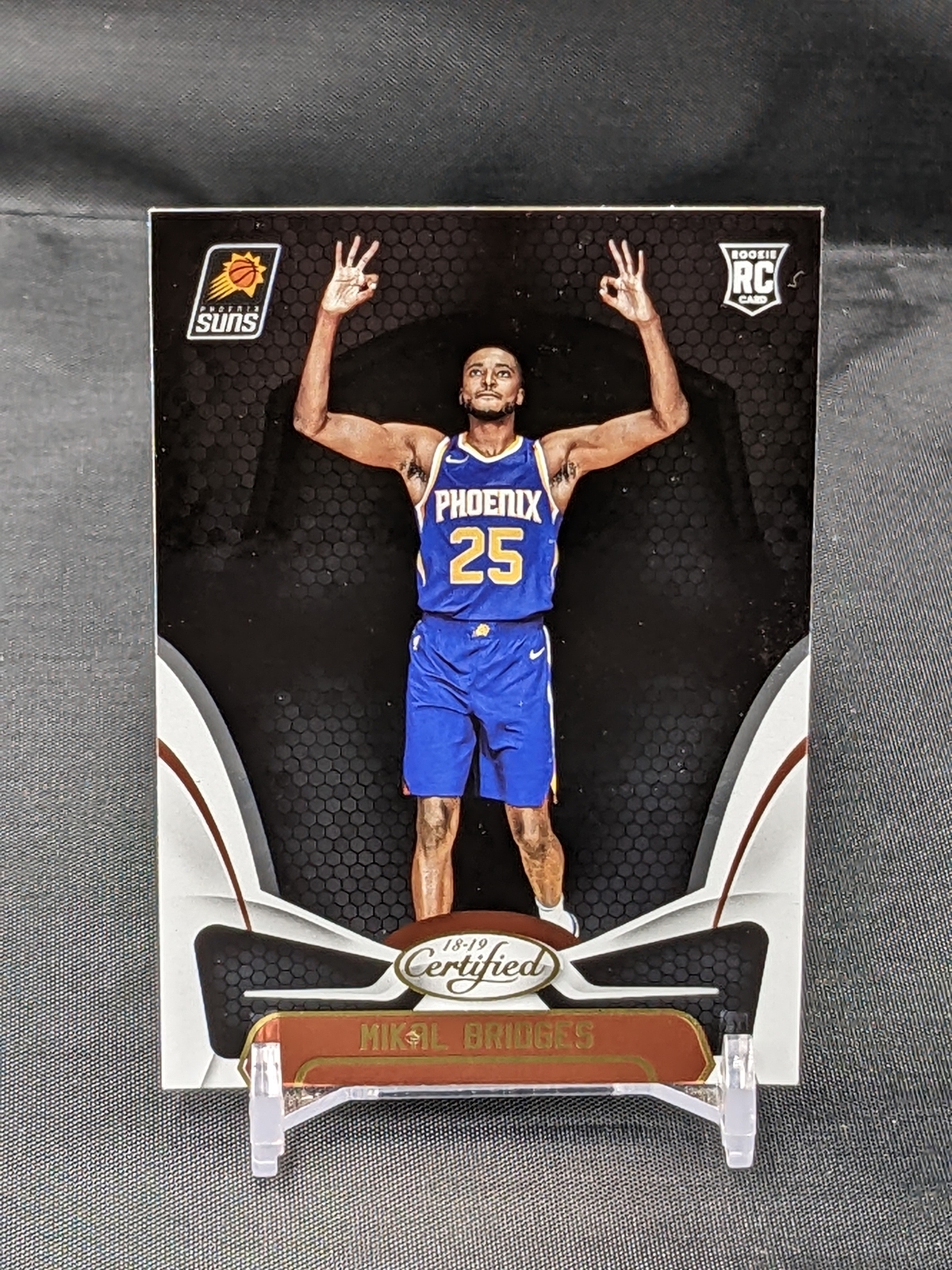 2018-19 Panini Certified Mikal Bridges 160 RC Suns