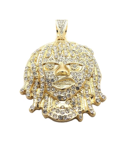 Silver Lil Pump Portrait Pendant & 24" Box, Rope, Cuban Chain Necklace - Bild 26 von 29