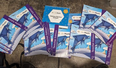 HMH into Math - Grade 3, 16 Total Books Teacher Edition, Student Workbooks