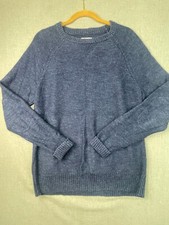 Sonoma Goods For Life Men's Blue Round Neck Long Sleeve Knit Sweater Medium USED